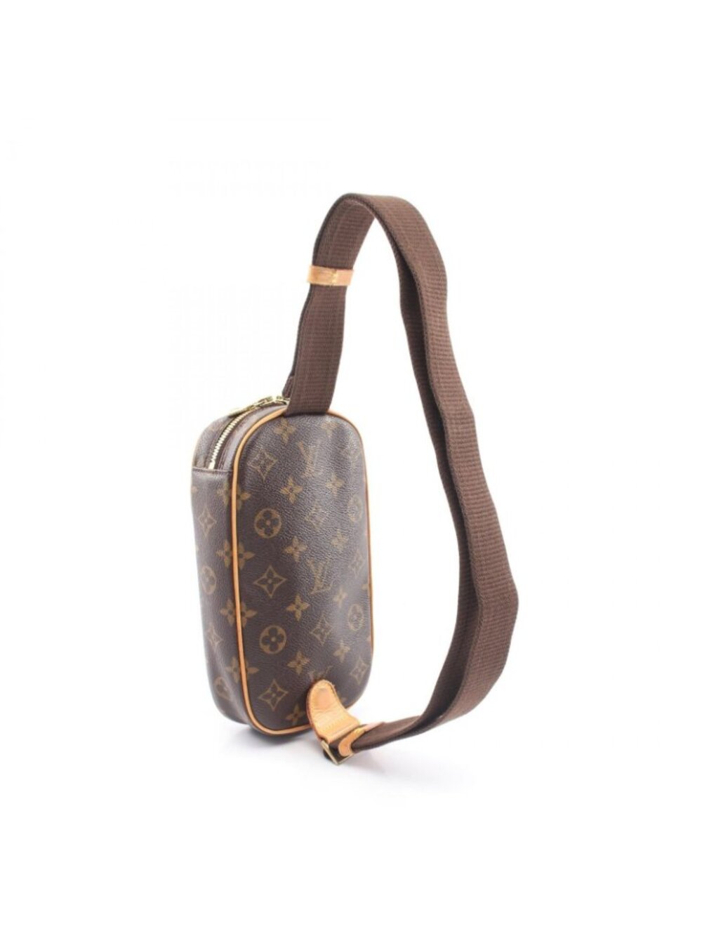 Louis Vuitton Waist Bag Pochette Gange Canvas Leather - Picture 2 of 11